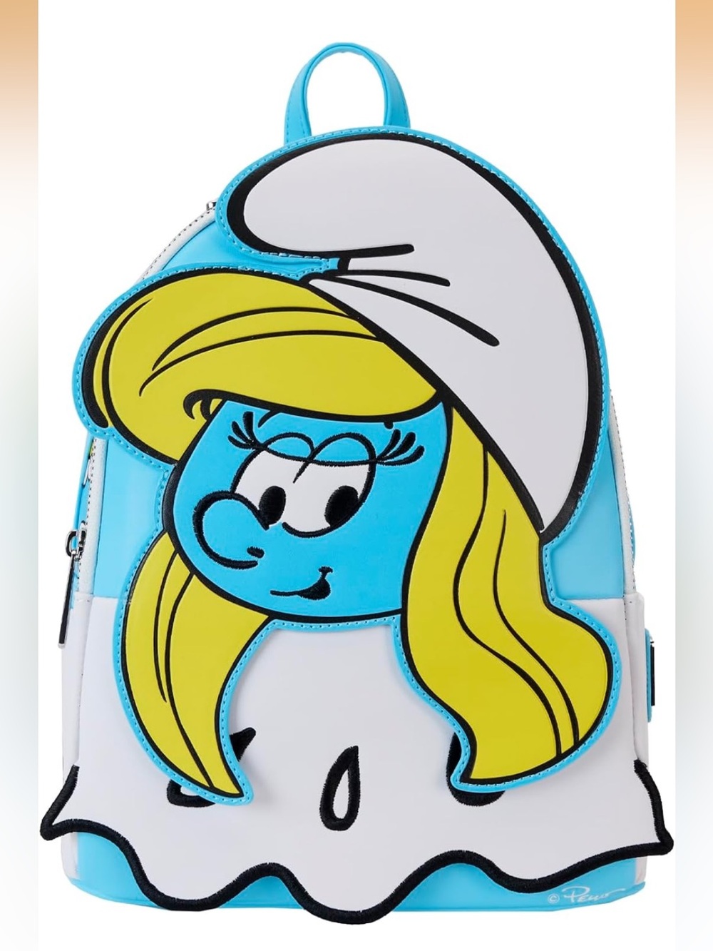 Loungefly LAFIG Smurfs Smurfette Cosplay Mini Backpack